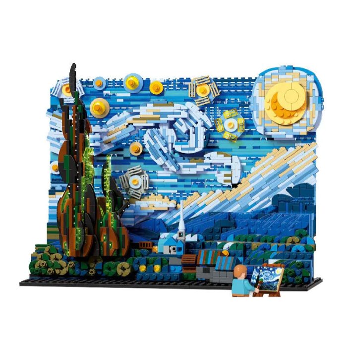 The Starry Night Bricks Toys