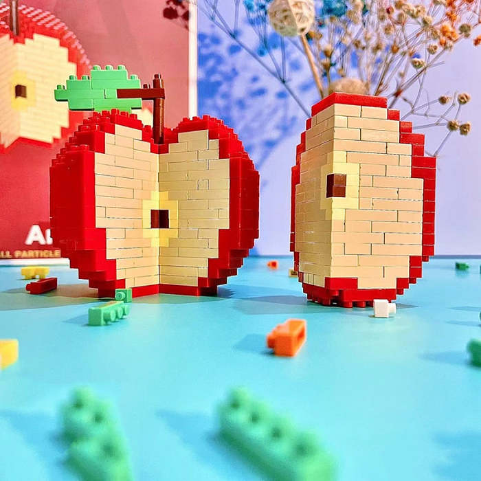 DIY Fruit 3D Bricks Toys