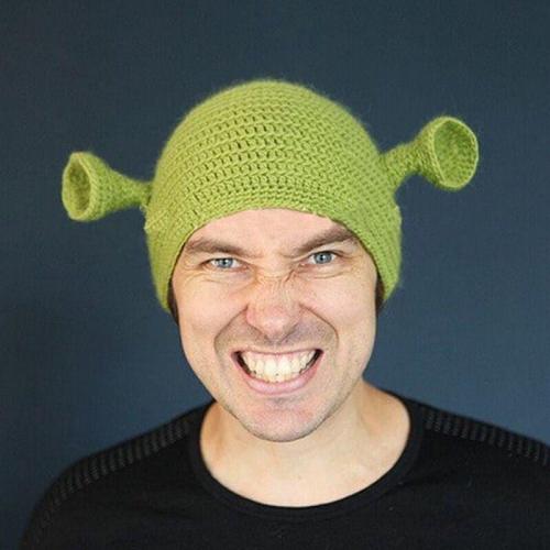Shrek Knitted Hat