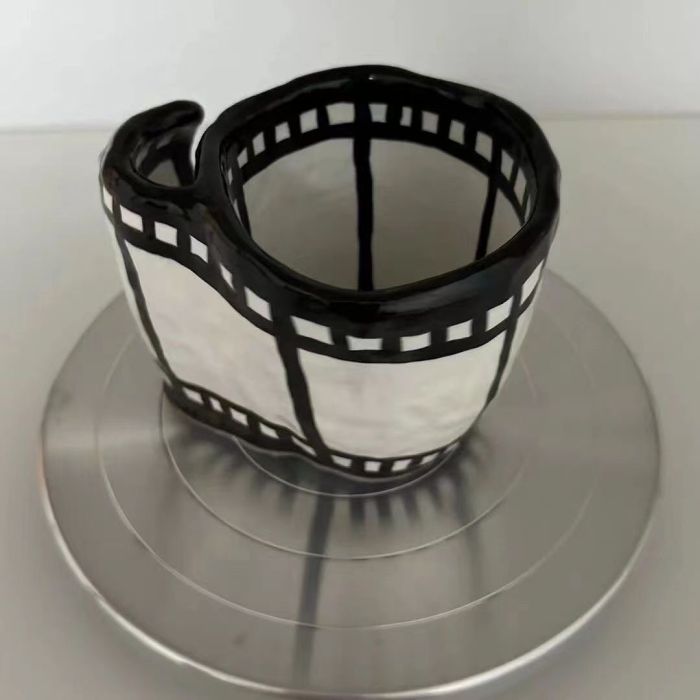 Creative Classic Black And White Film Mug