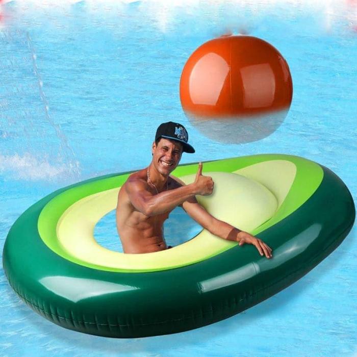 Giant Avocado Pool Inflatable Float