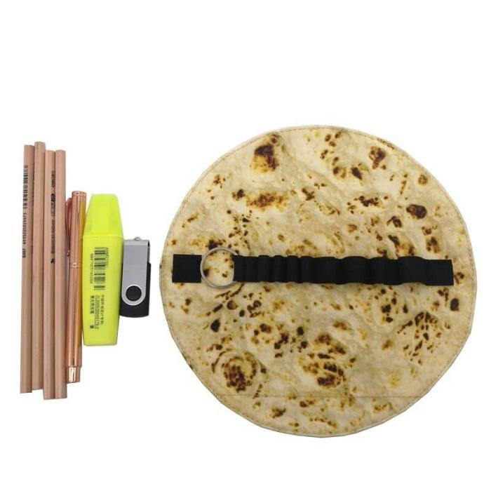 Naan Shaped Pencil Cases