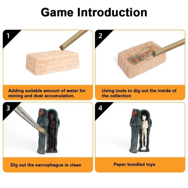 DIY Egyptian Mummy Dig Kit
