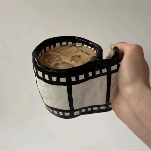 Creative Classic Black And White Film Mug