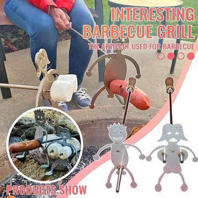 Funny Steel Barbecue Fork