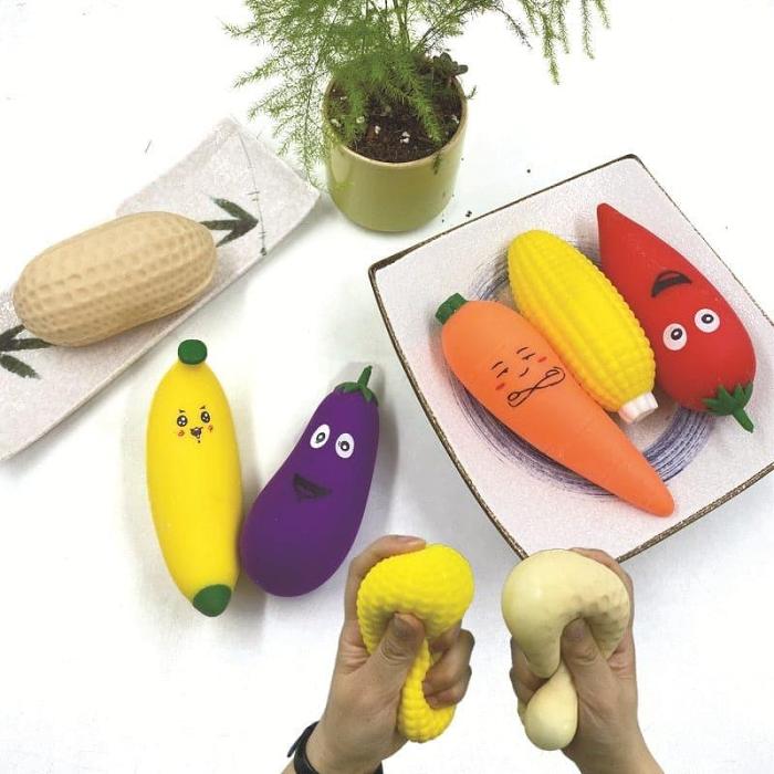 Simulation Vegetable Vent Toys