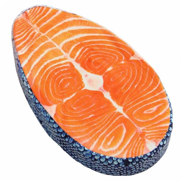 Simulation Tasty Salmon  Pillow Cushion