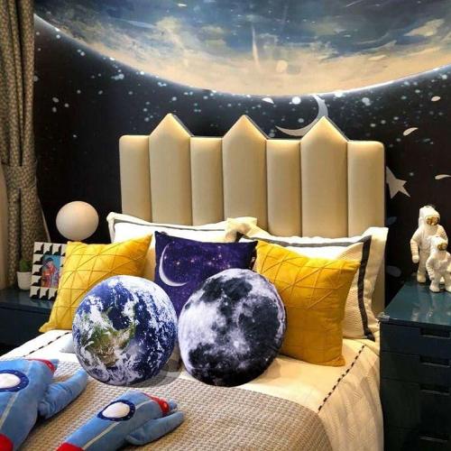 Simulation Planet Plush Pillow