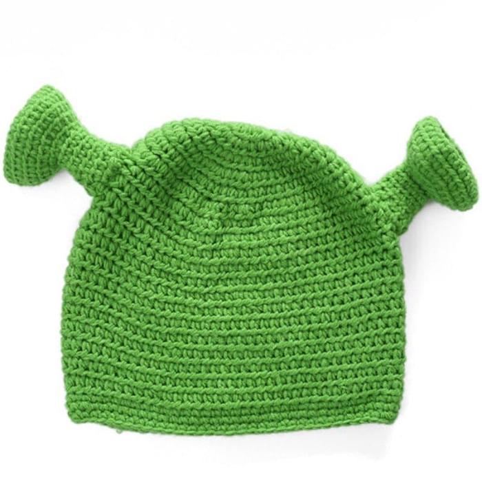 Shrek Knitted Hat