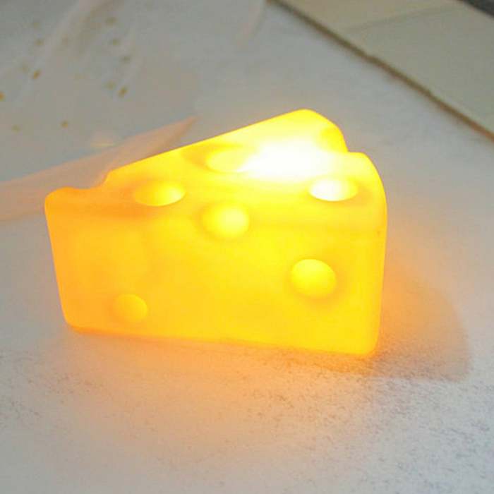 LED Cheese Night Light