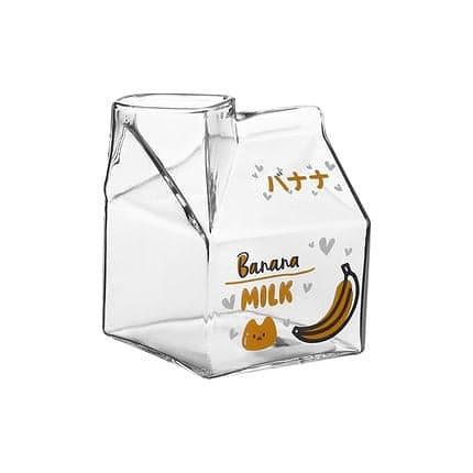 Milk Square Glass Cup