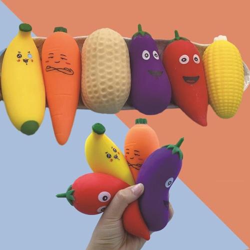 Simulation Vegetable Vent Toys