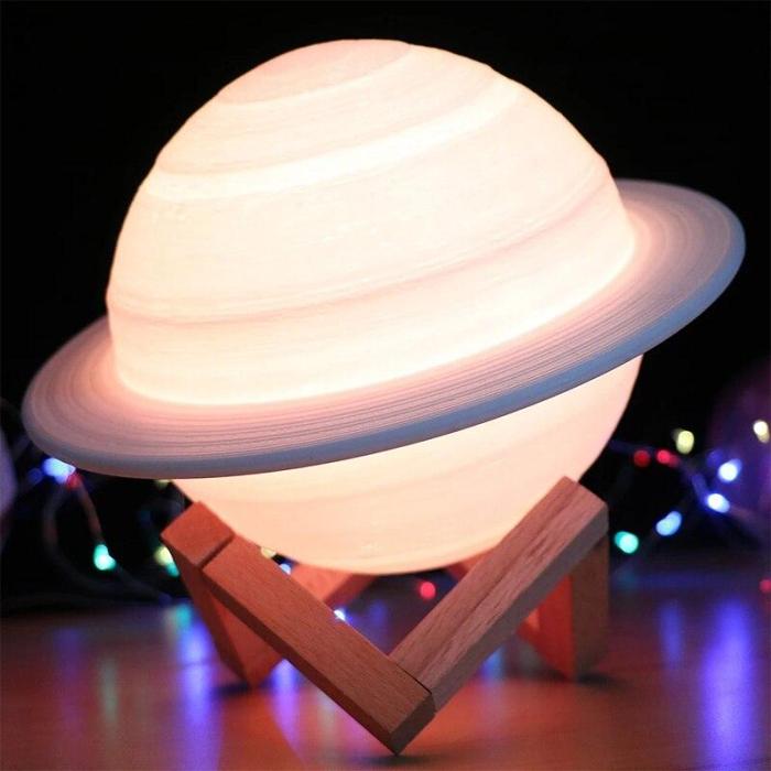 3D Printing Saturn Lamp