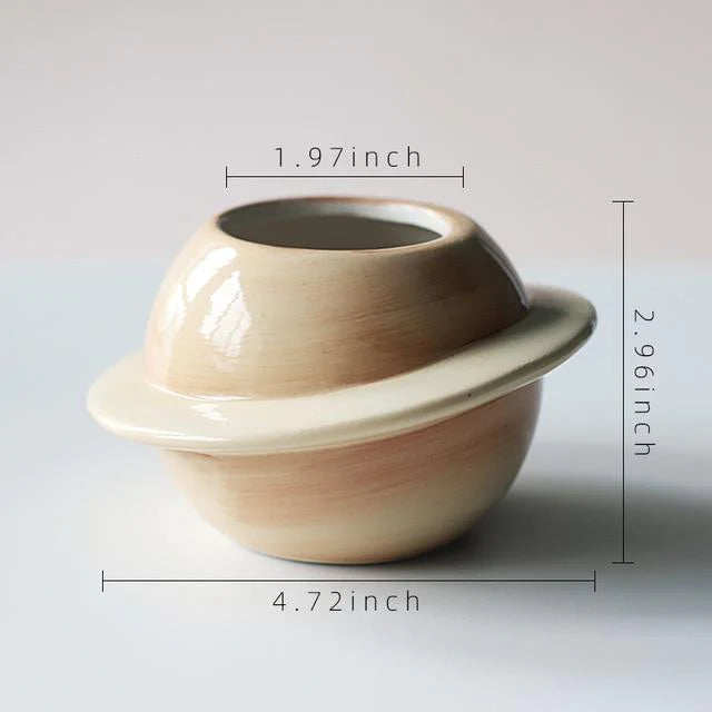 Planet Ceramic Pot