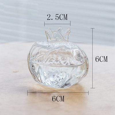 Pomegranate Glass Vase