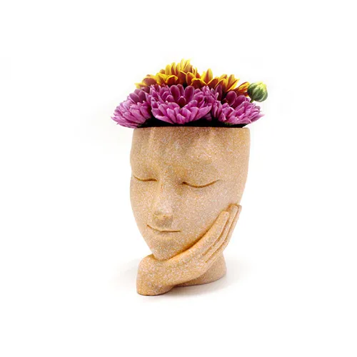 Sleepy Beauty Flower Pot
