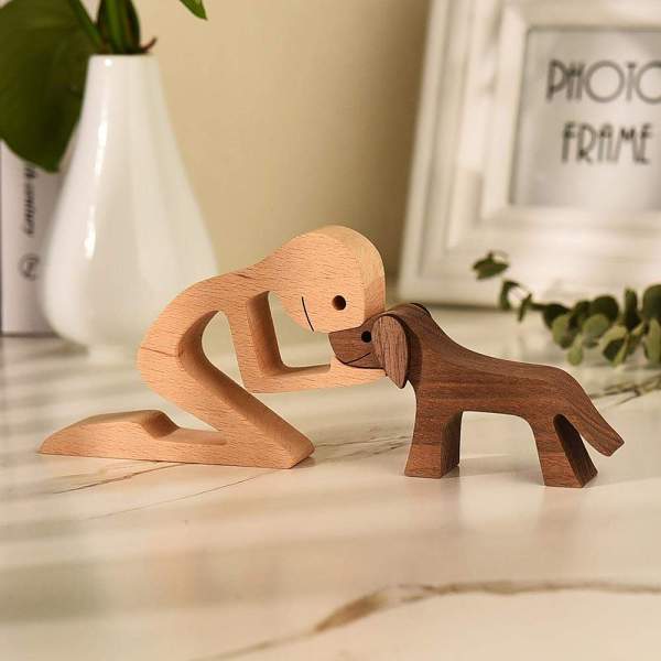 Unconditional Love Wooden Figurines