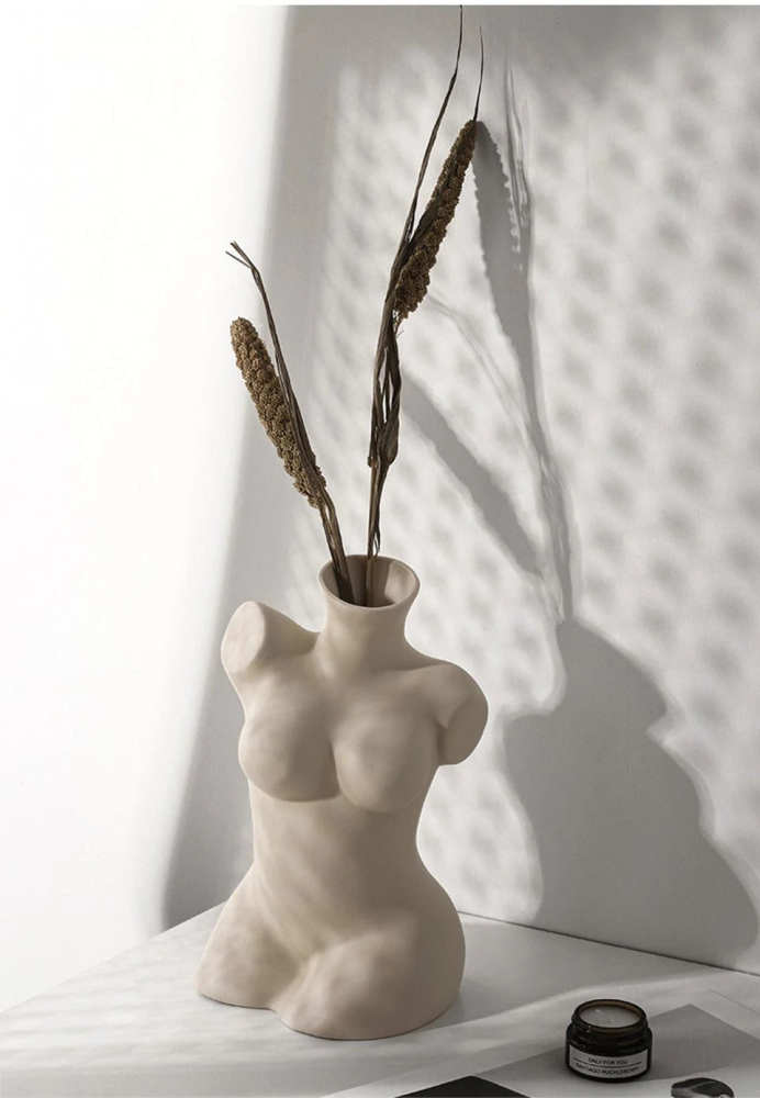 Creative Woman Body Vase