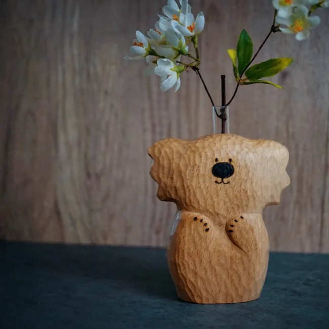Little Cute Koala Flower Vase