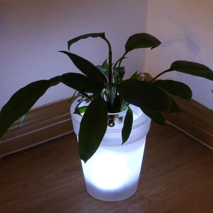 Solar Lamp Flowerpot