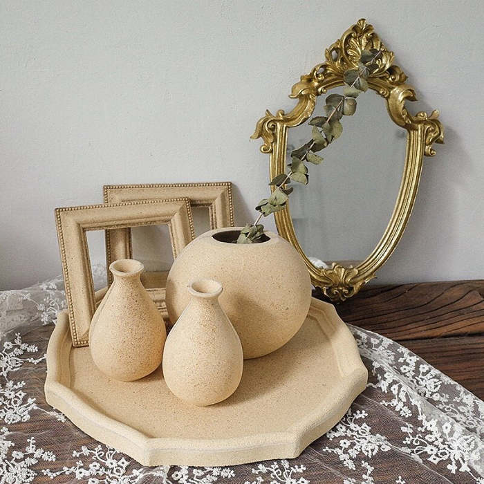 Minimalist Wood Vase
