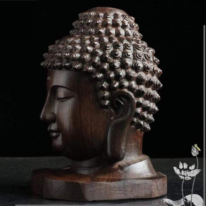 Buddha Wood Statue (6cm)
