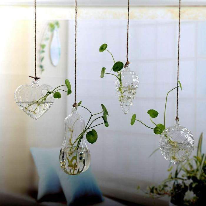 Hanging Terrarium Flower Vase