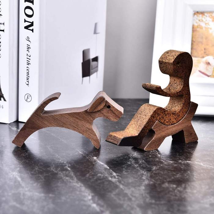 Handmade Unconditionall Love Wood Figurine