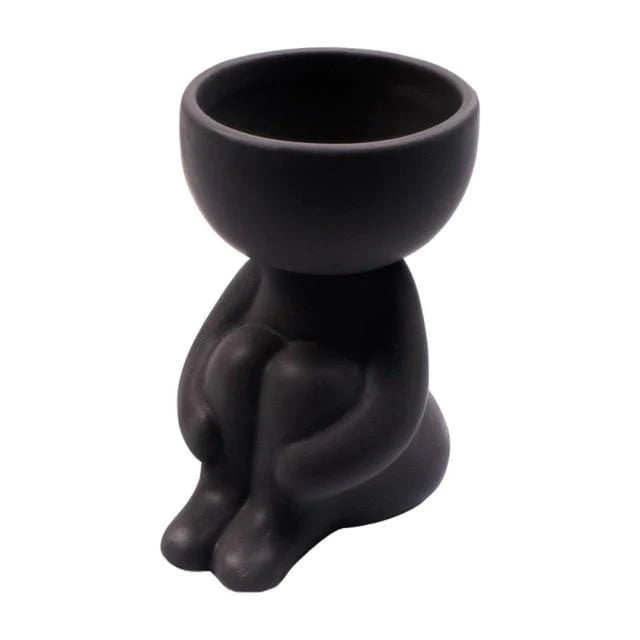Humanoid Ceramic Flower Pot