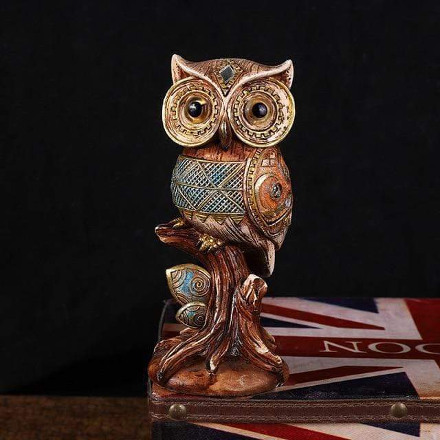 Eastern Screech Owl Figurines