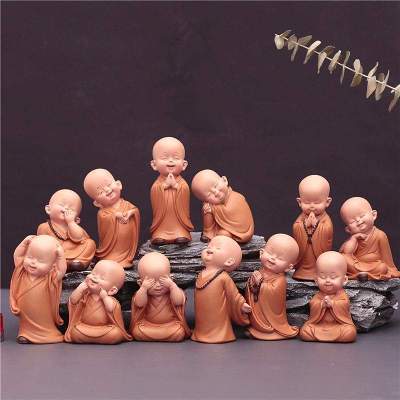 Mini Monk Figurines