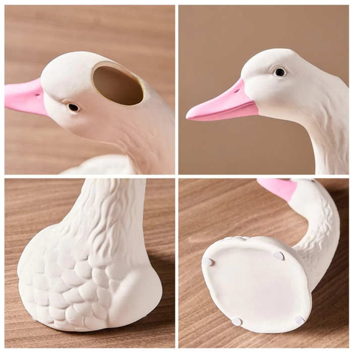 Swan Head Vase