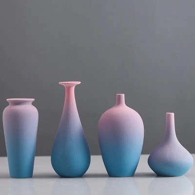 Frosted Sundown Vase