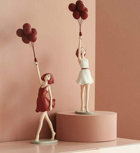 Balloon Girl Sculptures