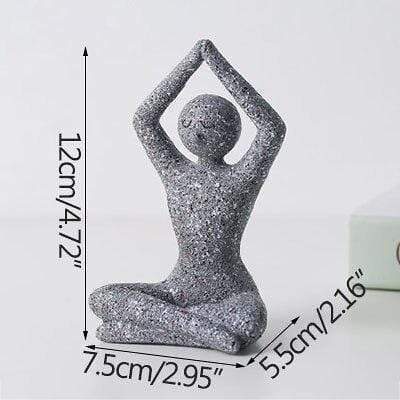 Abstract Character Miniature Figurines Vase
