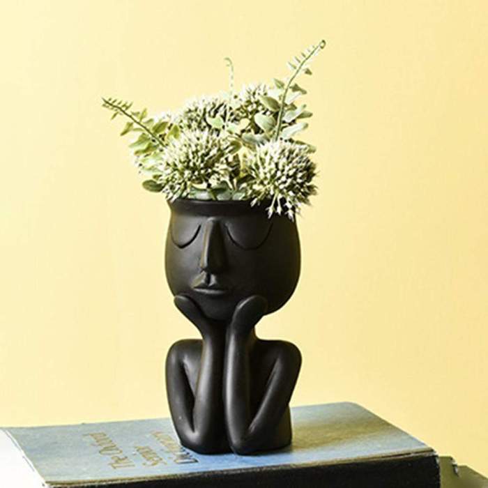 Abstract Character Planter