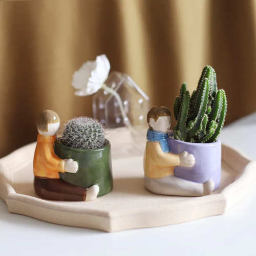 Boy or Girl Succulent Pots