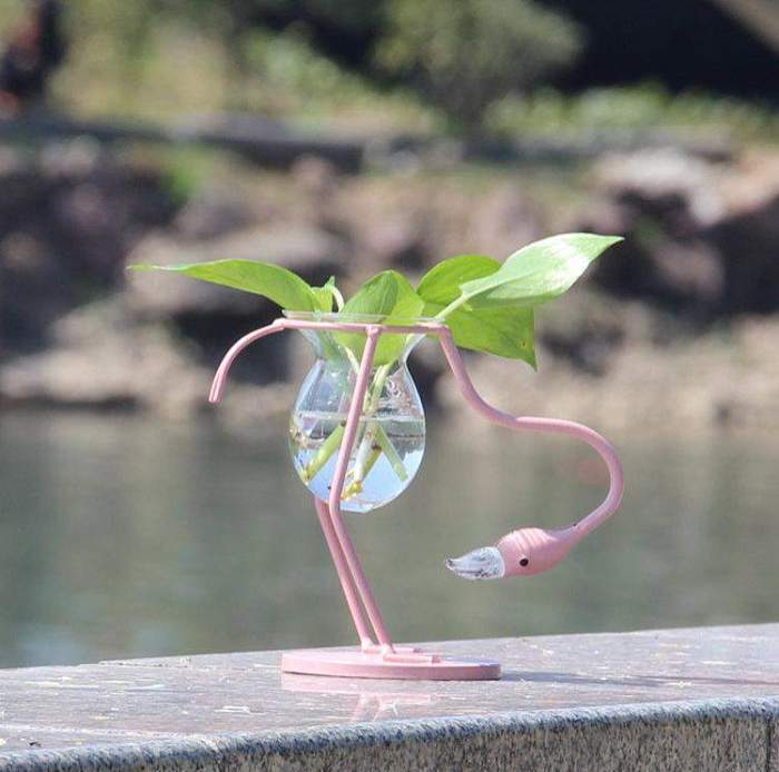 Flamingo Plant Vase