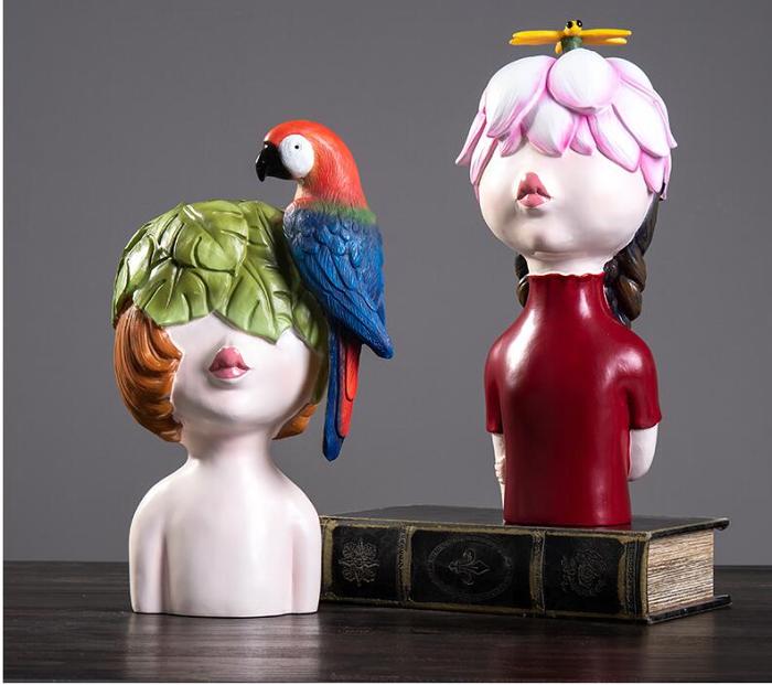 Bird Girls Figurines
