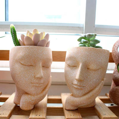 Sleepy Beauty Flower Pot