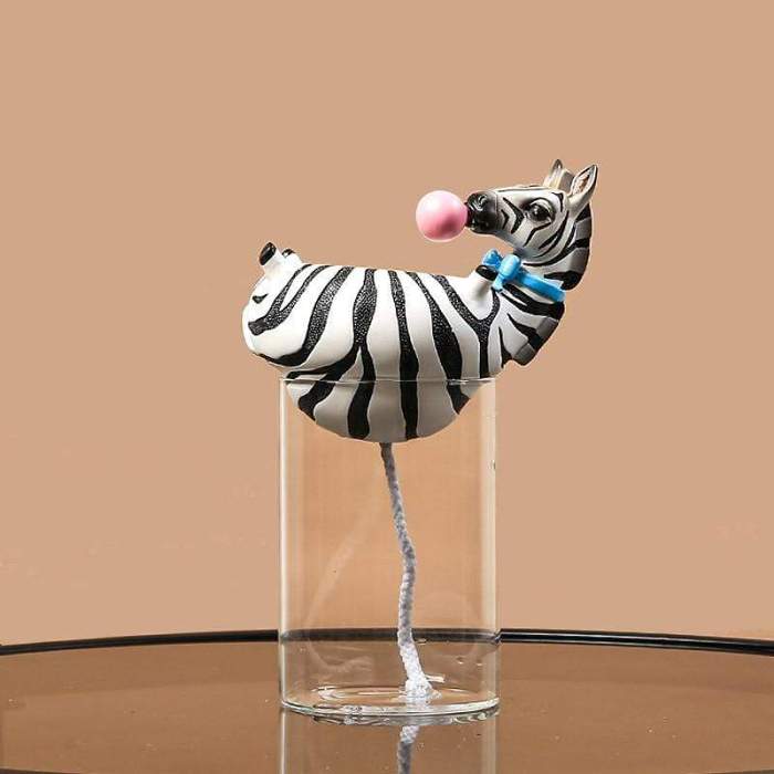 Giraffe/Zebra Flower Tank