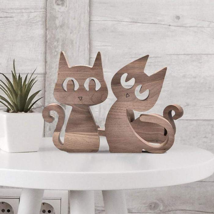 Cute Cat Figurines