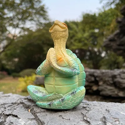 Meditating Sea Turtle Statue