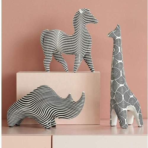 Nordic Creative Animal Figurines