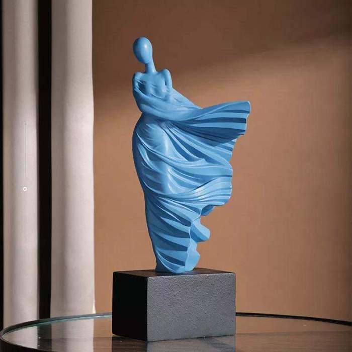 Graceful Lady Dancer Sculpture
