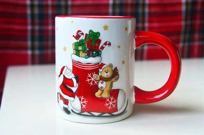 Santa Claus Christmas Coffee Mug