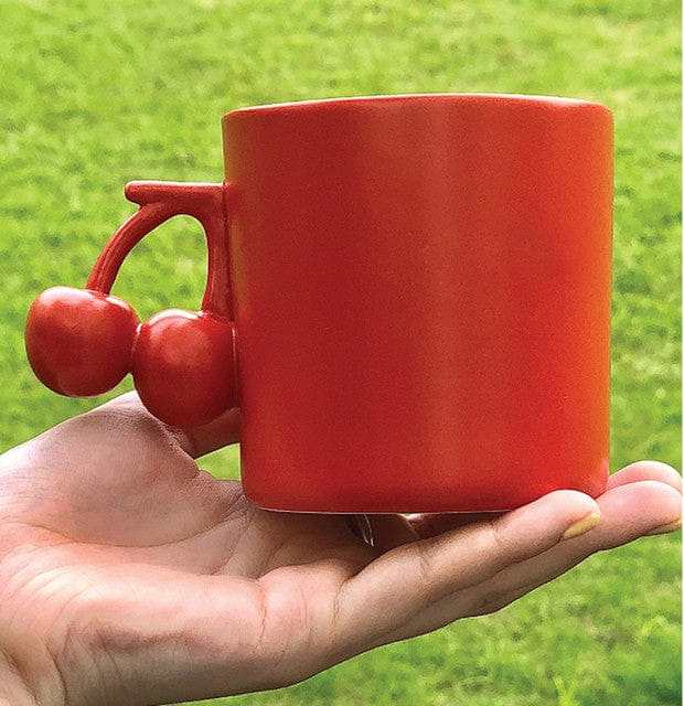 Fruit Handle Coffee Mug