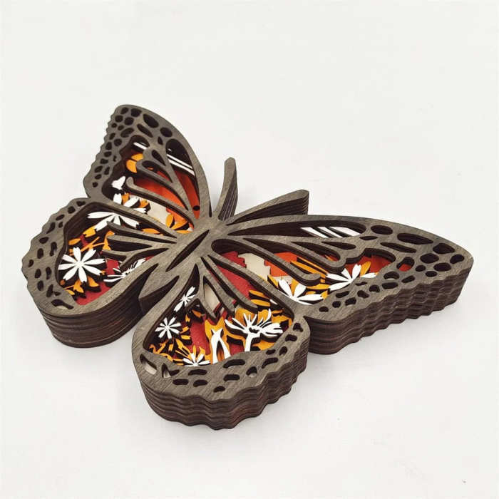 Monarch Wooden Butterfly Decor