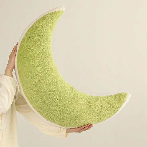 Crescent Moon Plush Pillow