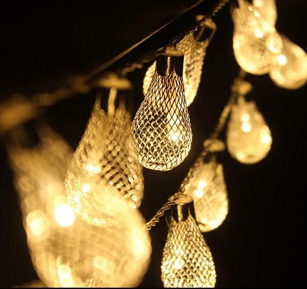 Metal Drip String Lights